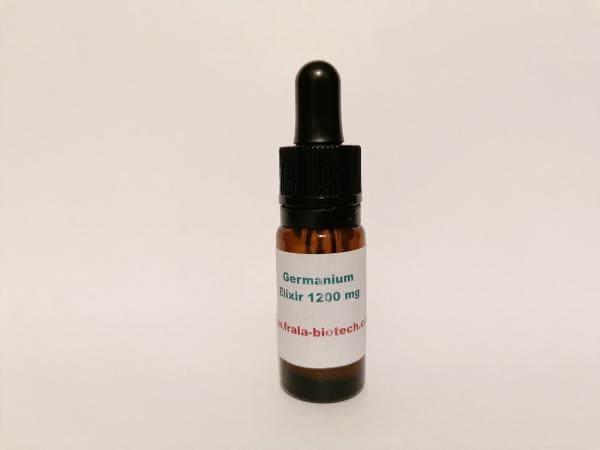 Organic GERMANIUM GE 132: 1200 mg. Elixir (10 ml.) In the treatment of cancer